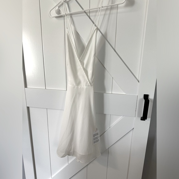 ASOS White corset back dress - Picture 1 of 4